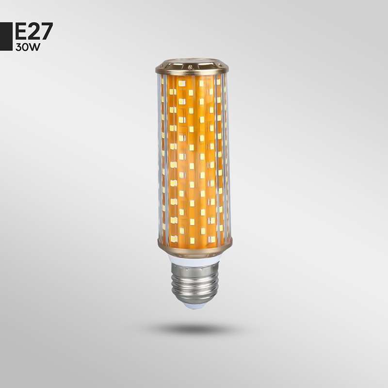 E27 LED Corn Bulbs, Tricolor LED Chip  Save Energy Corn Lamp ~3119