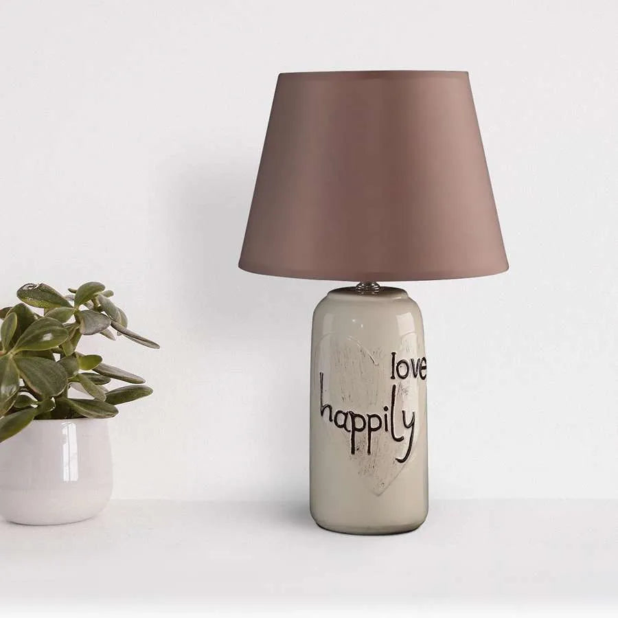 Ceramic Bedside Table Lamp
