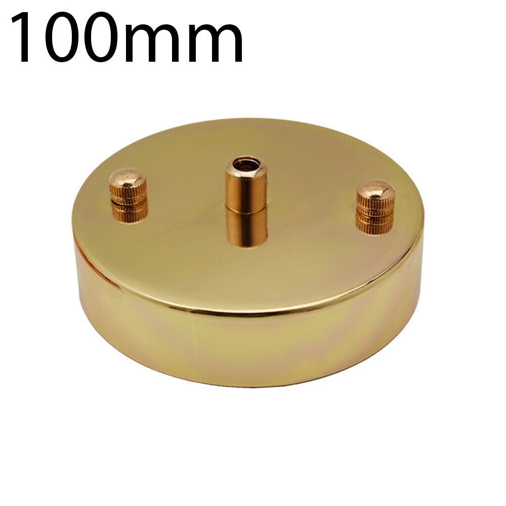 100mm Front Fitting Color Ceiling Hook Ring Single Point Drop Outlet Plate  ~1183