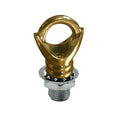 French Gold Hook Ring Vintage Ceiling Hook For Pendants Fixtures Chandelier Hanging Light Holder~1575 - Vintagelite