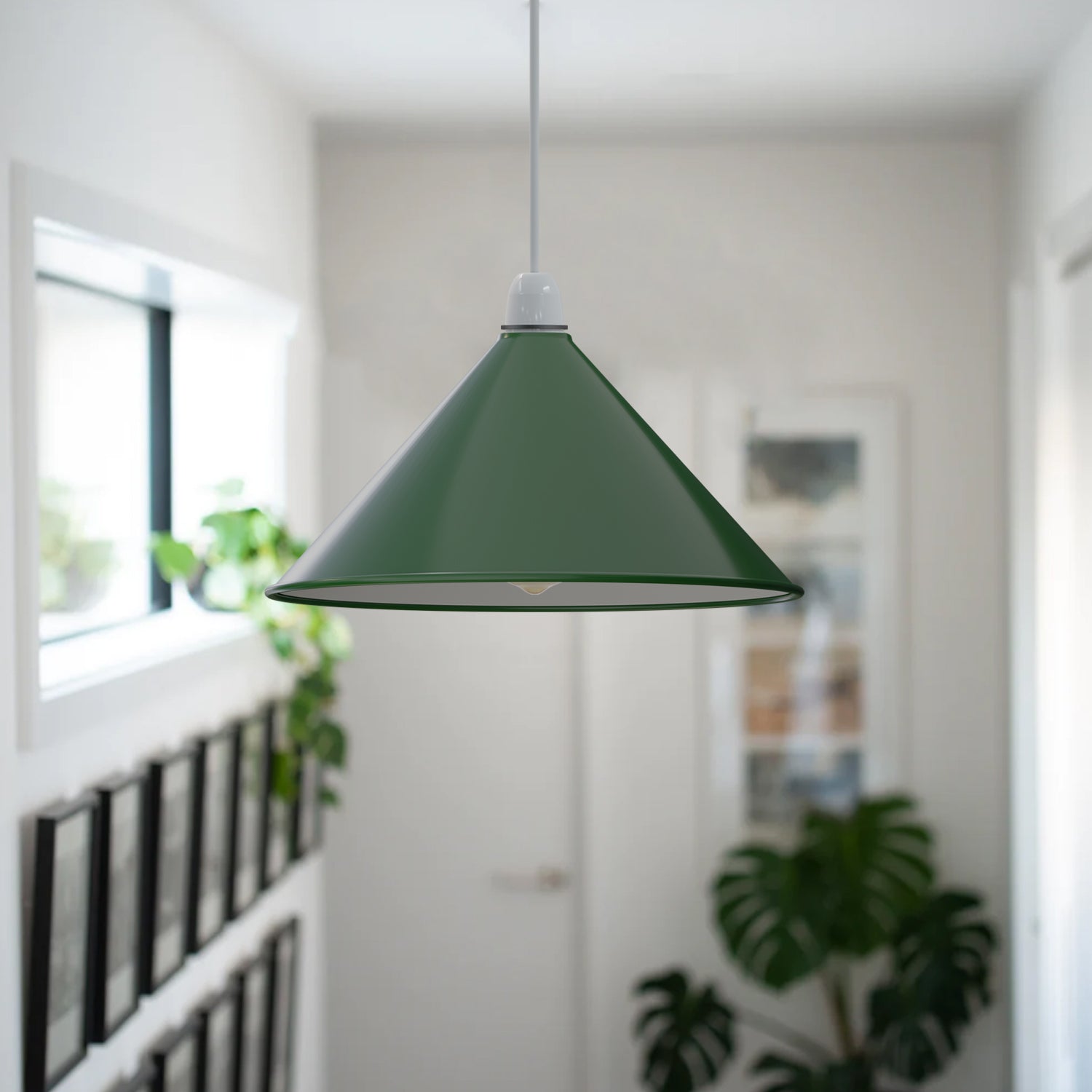 Industrial Easy Fit Metal Cone Style Lamp Shade