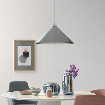  Easy Fit Metal Cone Style Lamp Shade