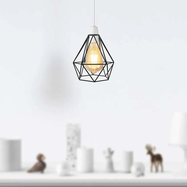 Retro Sleekly Diamond-shaped lampshades for Pendant Lights ~3196