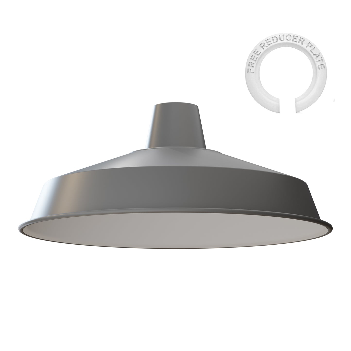 Grey Pendant lamp shade