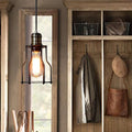 Industrial Vintage Iron Wire Cage E27 Pendant Lightshade fit for Bedroom