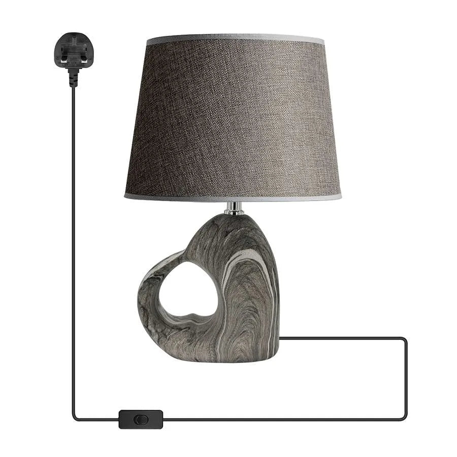 Table Lamp Grey Colour