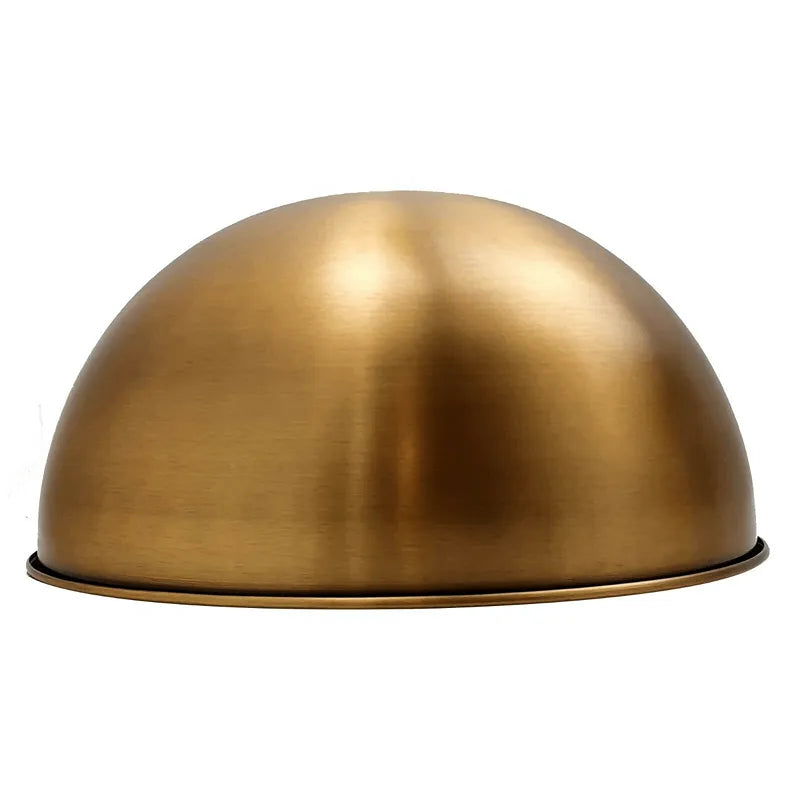 Metal Dome Vintage Cafe Easy Fit Ceiling Lampshade