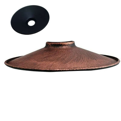 Easy Fit Steel Flat Shade for Ceiling Lights & Lamps~3184