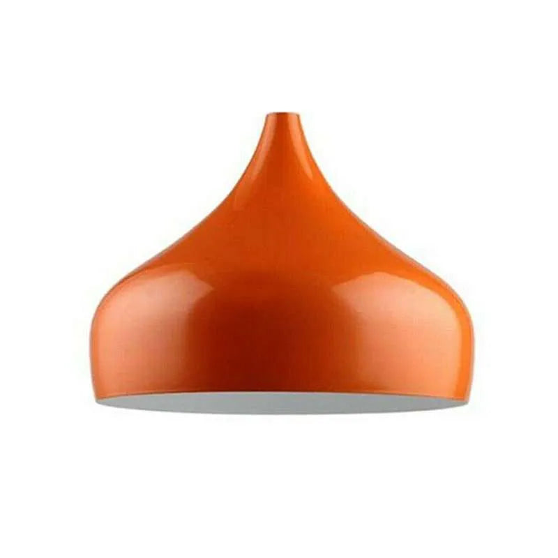 Industrial Orange Kitchen Ceiling Lights Pendant Light Shade