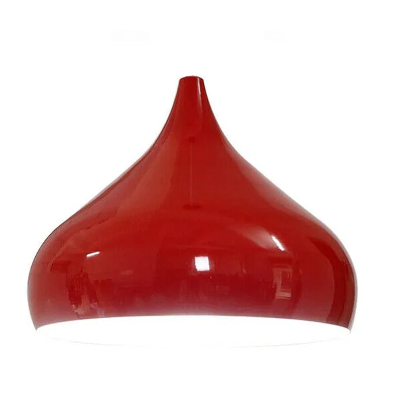 Industrial Red Kitchen Ceiling Lights Pendant Light Shade