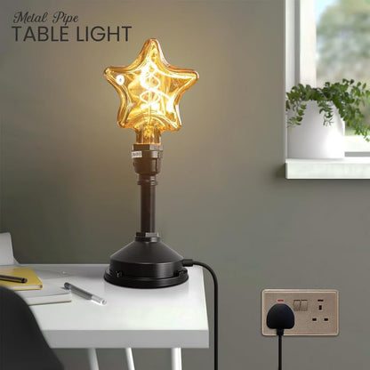 Matel Pipe Table Light