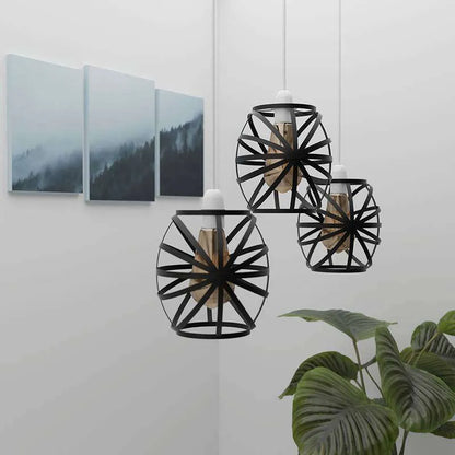 Modern metal Wire Cage lamp shade