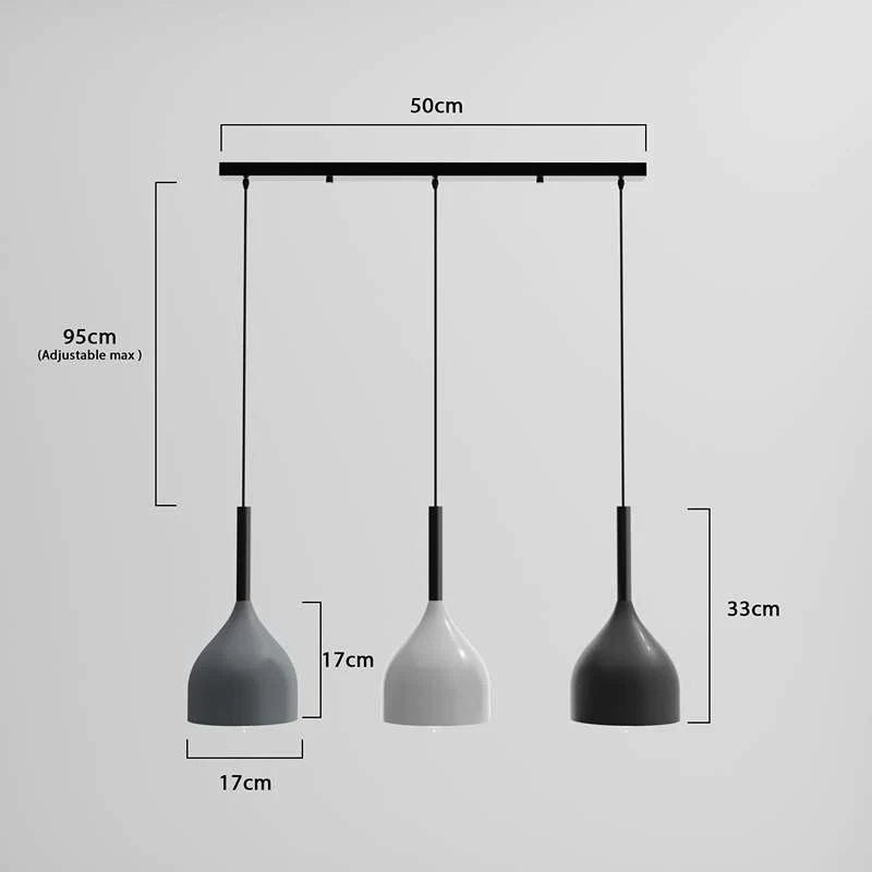 Modern matte black pendant light deals