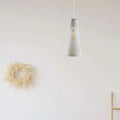 Modern White Woven Pendant Lamp with Minimalist Design