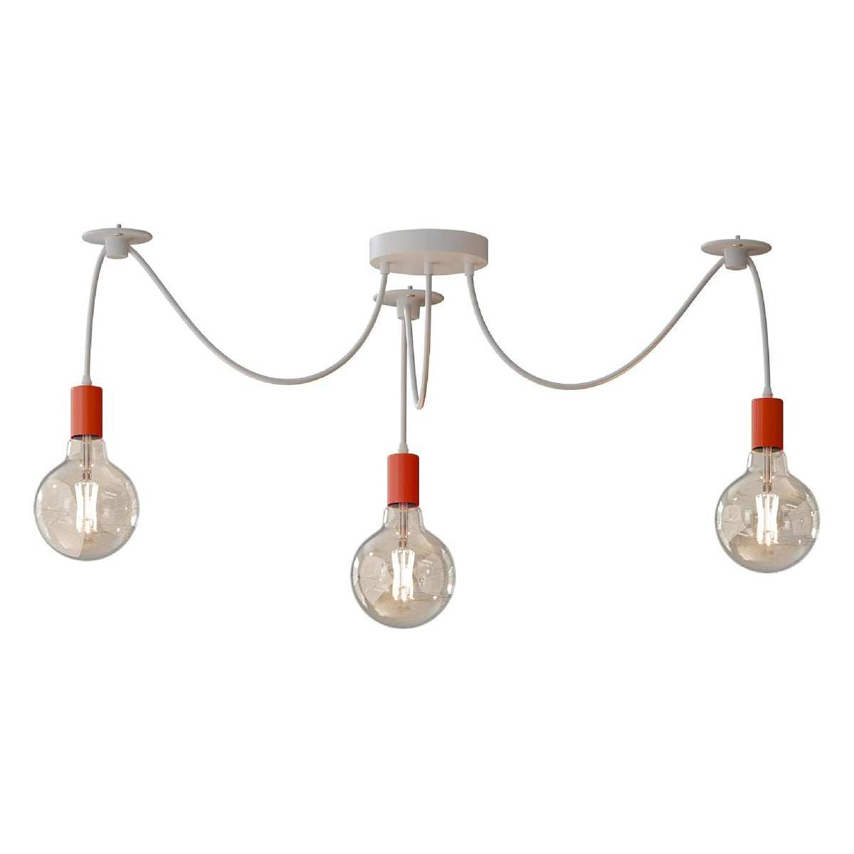 3 Head Industrial Spider Pendant Light~4098