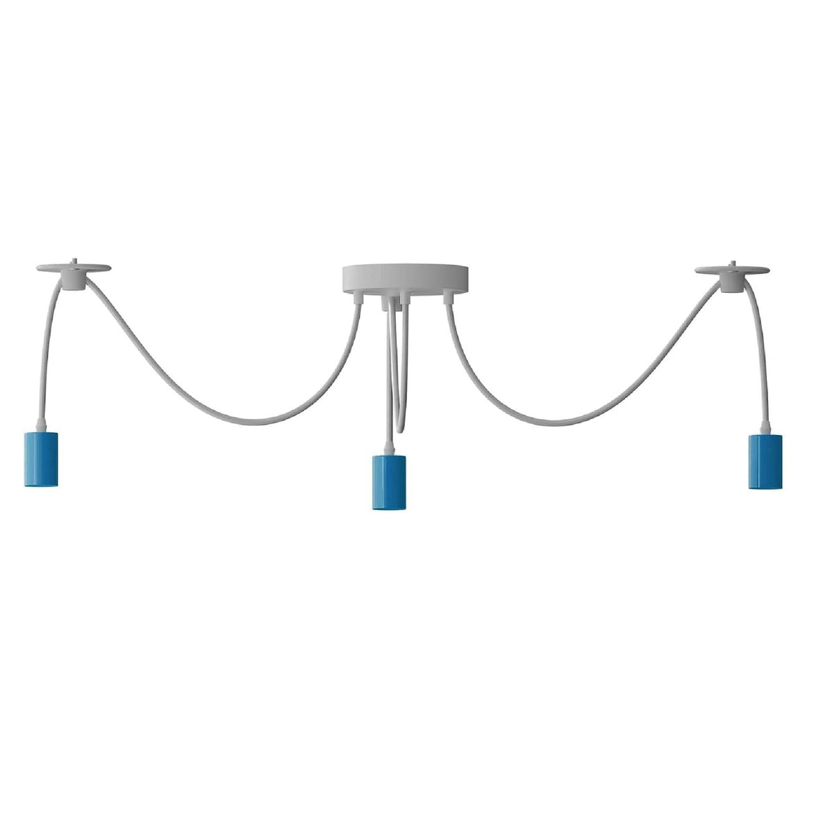 3 Head Industrial Spider Pendant Light~4098