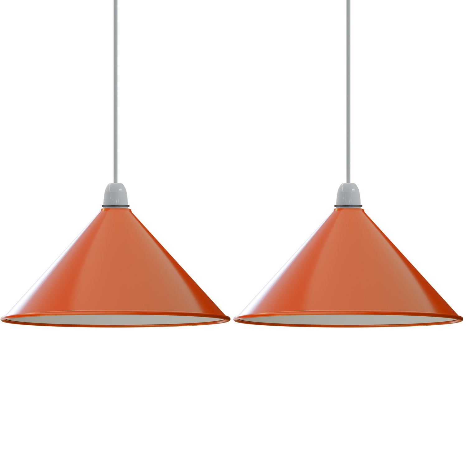 Easy Fit Metal Cone Style Lamp Shade