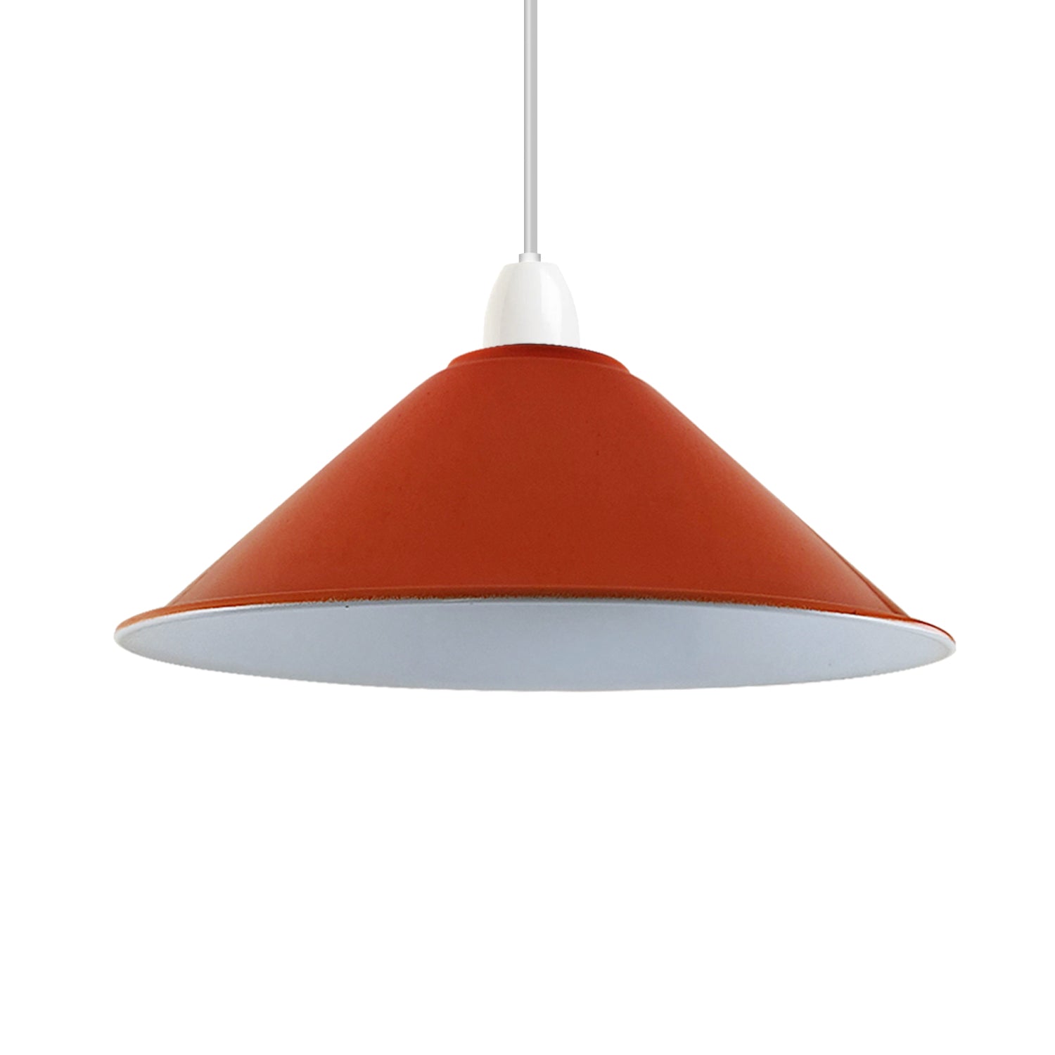  orange easy fit lamp shades for Kitchen, Living Room, Bar, Hallway