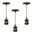 vintage copper pendant light