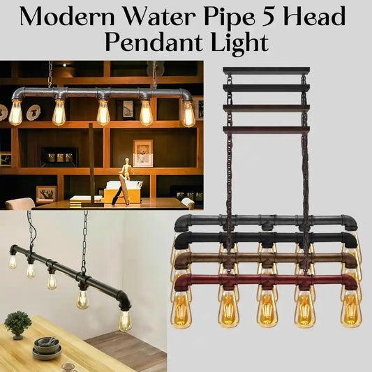 Pipe Light Steampunk Loft Ceiling Pendant Lights