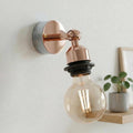 Industrial Adjustable Ceiling & Wall Mounted Light Fixture~2543