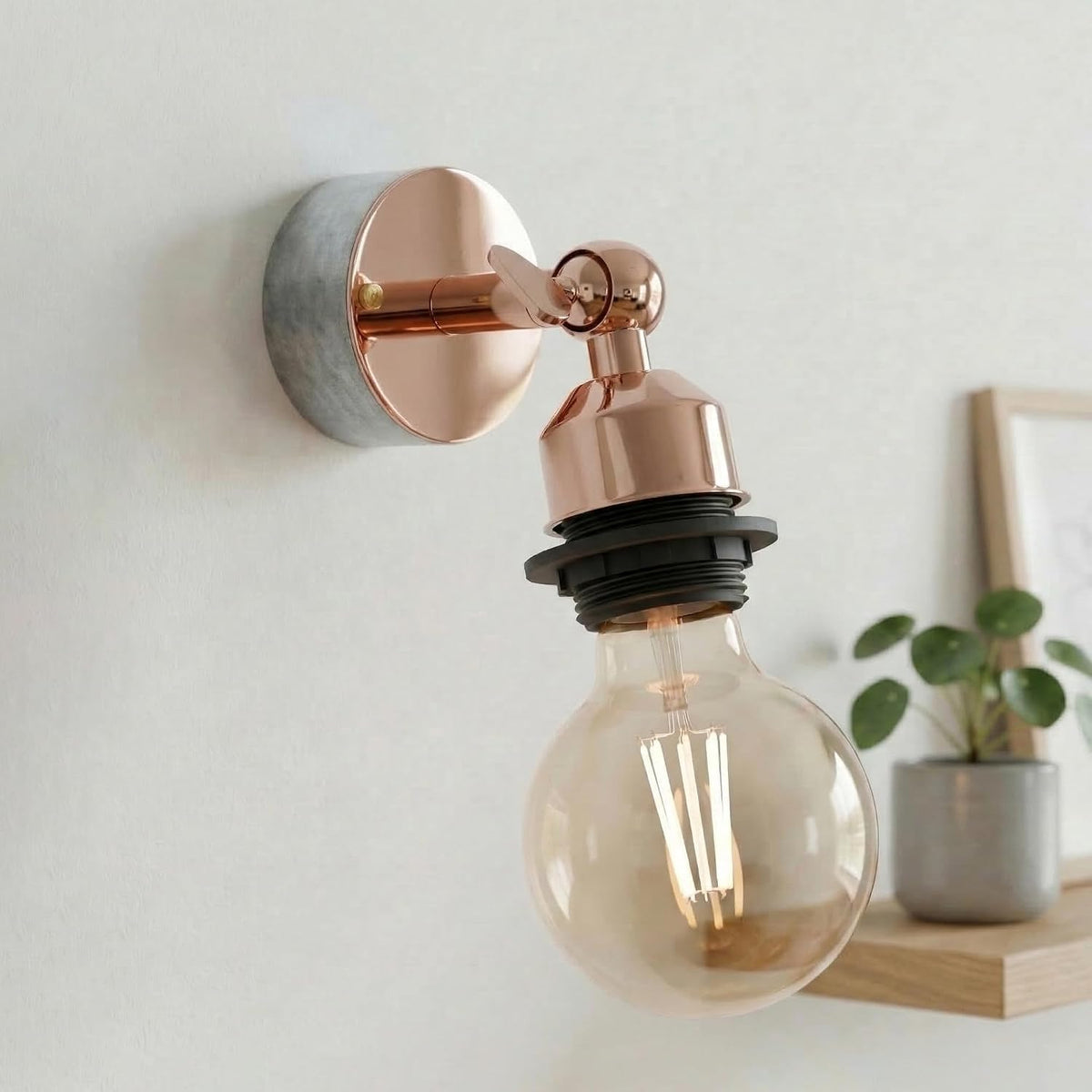 Industrial Adjustable Ceiling & Wall Mounted Light Fixture~2543