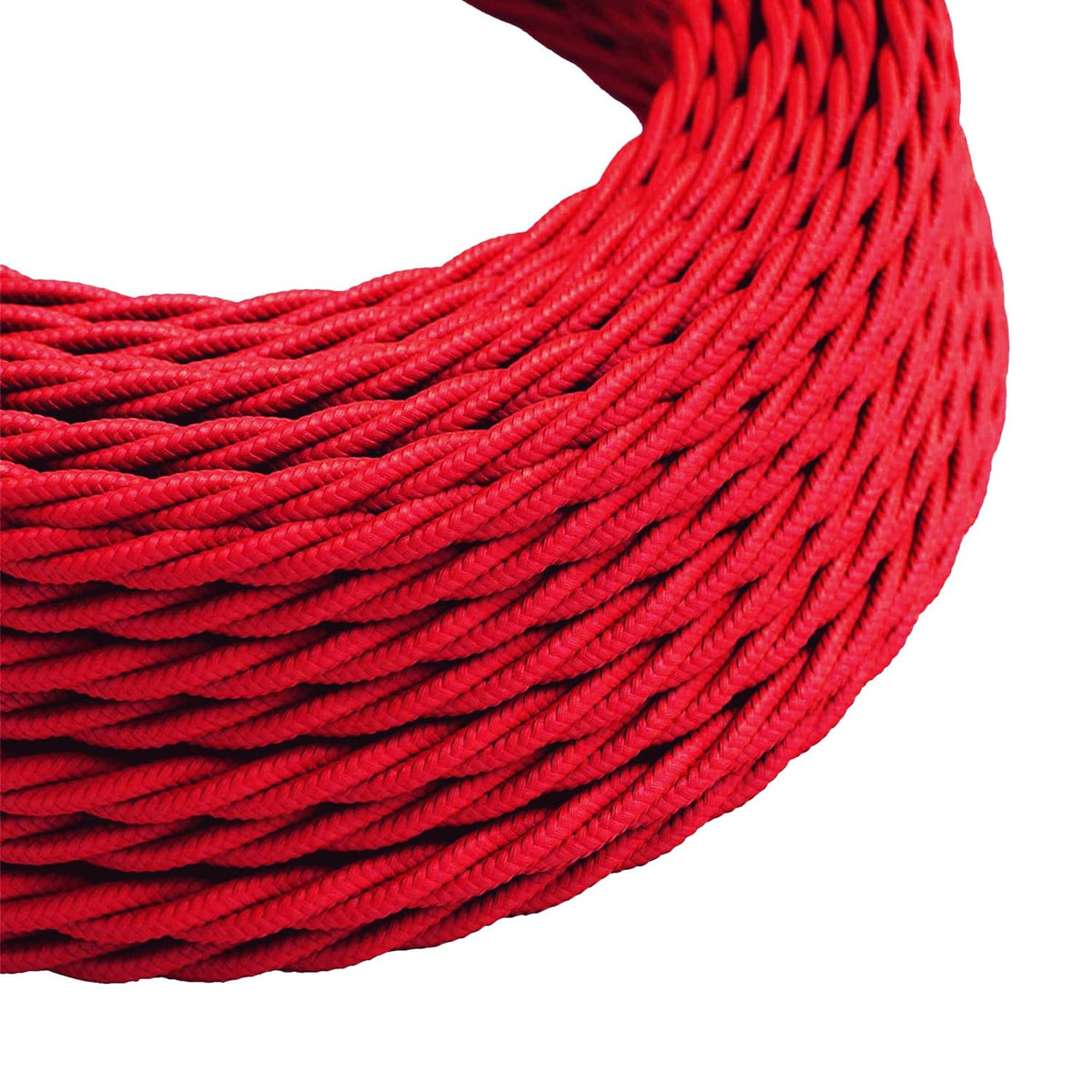 5m / 16.4ft 3 Core Electrical Cable Braided Cable LEDSone~4073
