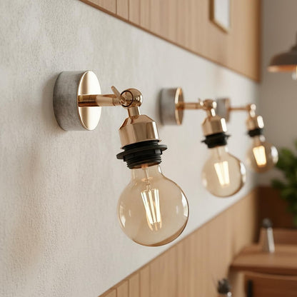 Industrial Adjustable Ceiling & Wall Mounted Light Fixture~2543