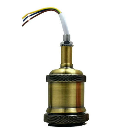 Metal Bulb Socket Lamp Holder Lamp Shades Industrial Edison E27~3300
