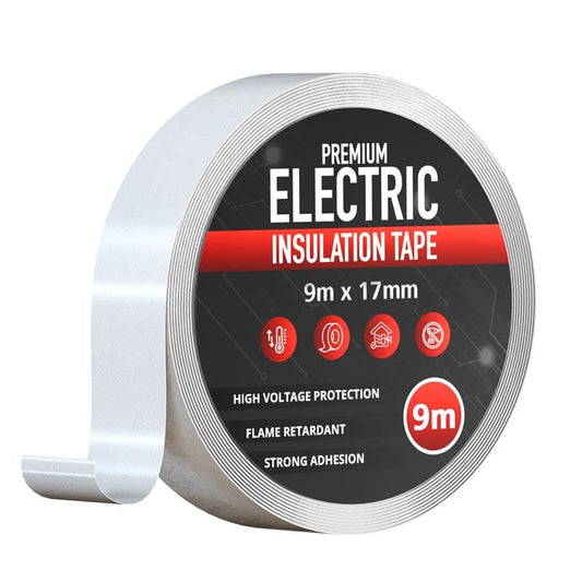 White Electrical Insulation PVC Tape 9m x 17mm ~4025