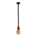 Ceiling Pendant Light Kit Hemp Rope Lamp E27 ~3853 - Vintagelite