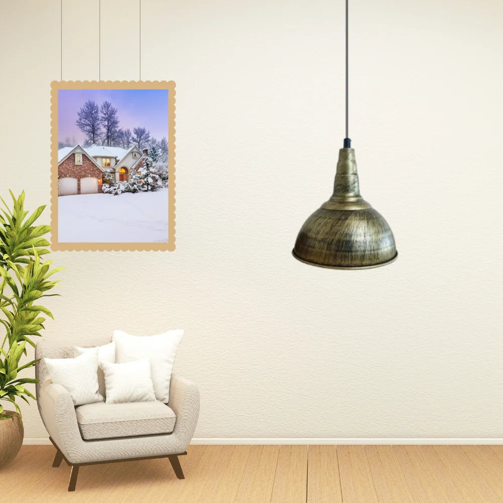 Brushed Brass Pendant Light Ceiling Pendant Lamp Shades~2010