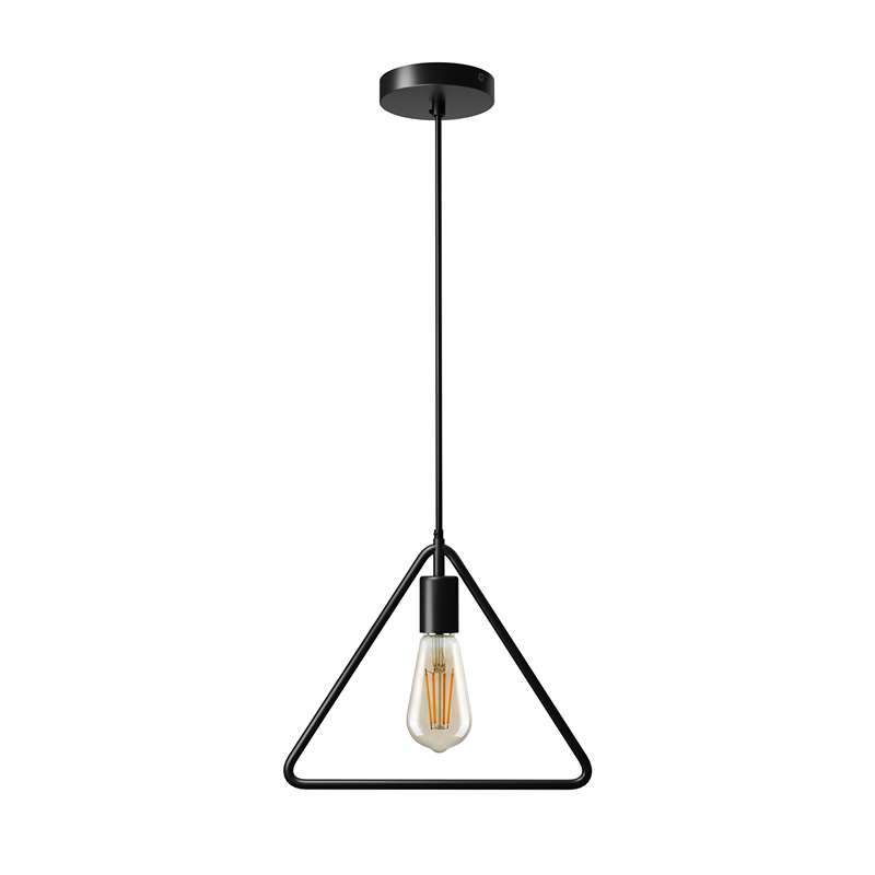 Square/Circle/Rectangle One Head Hanging Pendant Lamp Fixture 