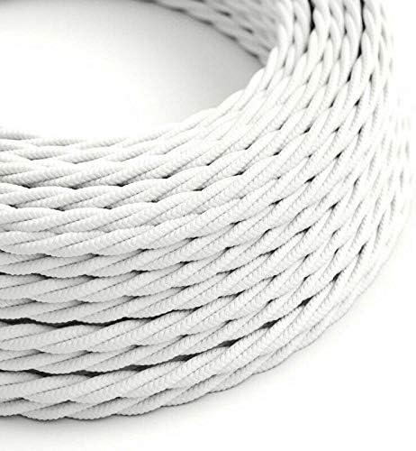 5m / 16.4ft 3 Core Electrical Cable Braided Cable LEDSone~4073