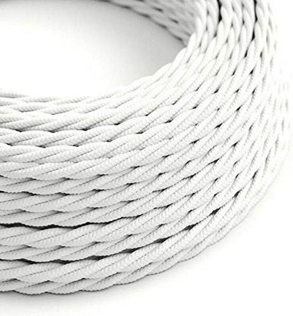 5m / 16.4ft 3 Core Electrical Cable Braided Cable LEDSone~4073
