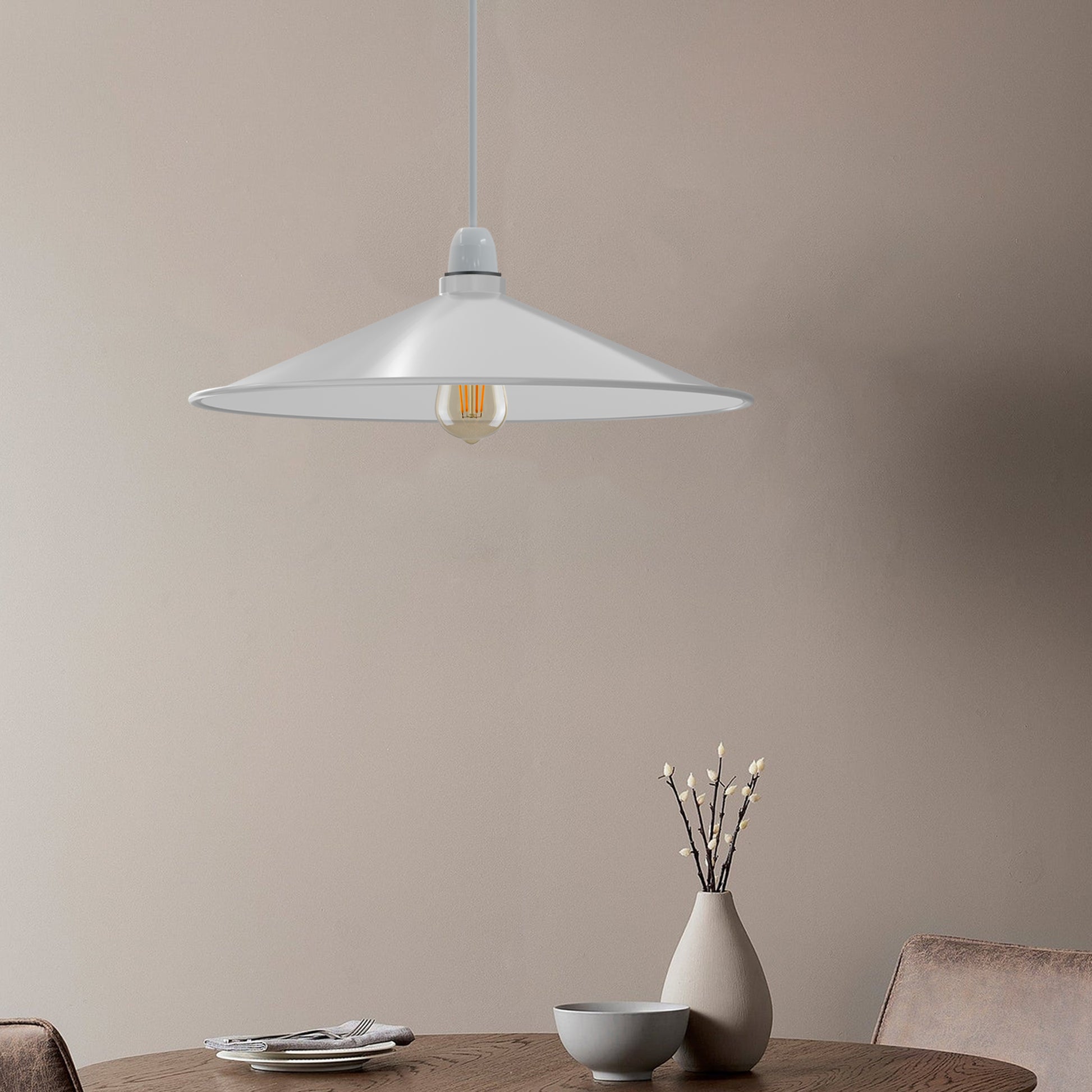 Easy Fit Disc Lamp Shades