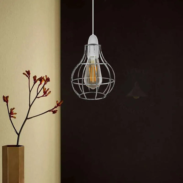 Modern Industrial Vintage Wire Cage optional colors Metal-Lampshade~1260