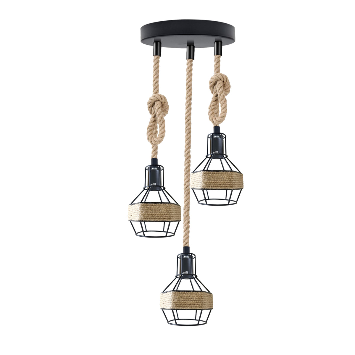 Wire Cage Pendant Light