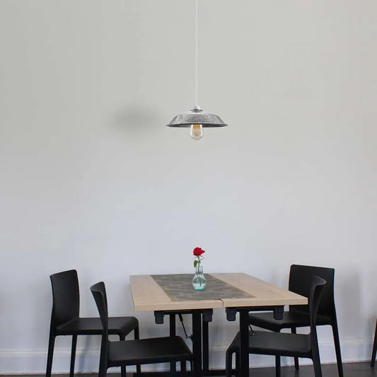 Modern Contemporary 260mm Bowl Ceiling Metal  Lampshade- application Image