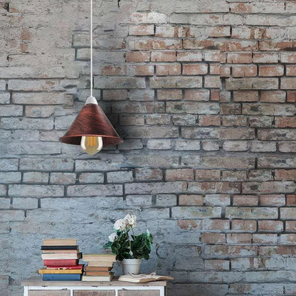 Industrial Vintage Cone shape 18x10mm Easy to Fit Pendant Light-Application image