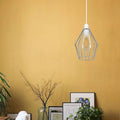 Diamond Wire cage Vintage Metal Lamp 