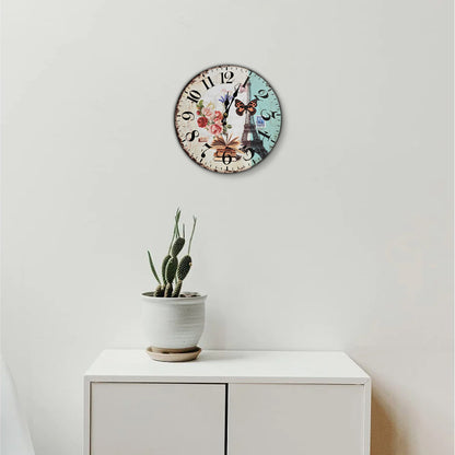 Wallpaper Art Wall Clock Non Ticking Clock