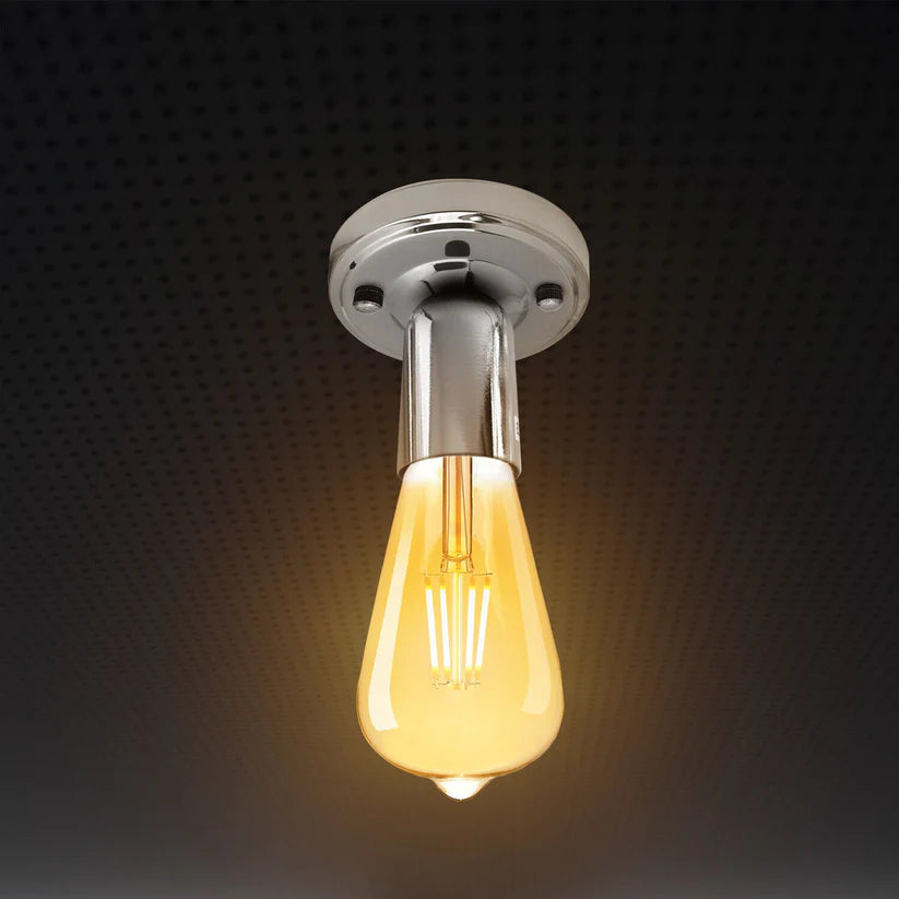 Vintage Metal Flush Mount Ceiling Lamp E27 Ceiling Light Fitting ~3709 - Vintagelite