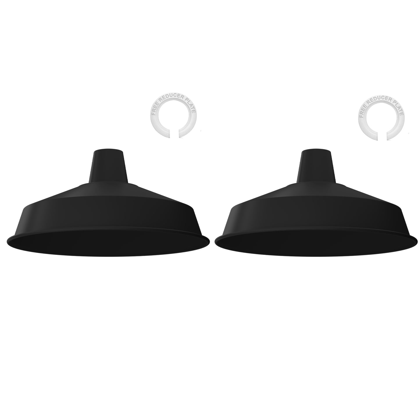 black pendant light shade