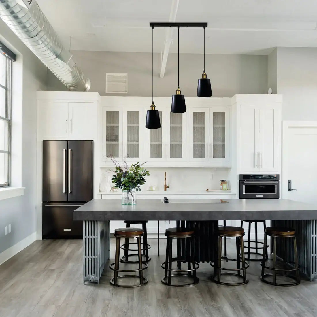 black cluster pendant light UK