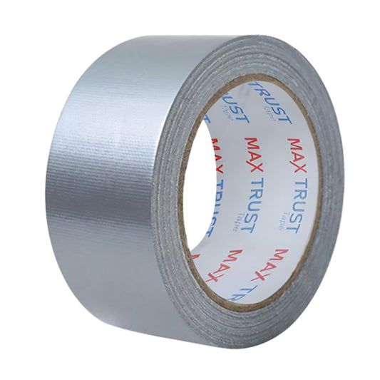 Heavy Duty Cloth Duct Tape 5cm x 50m Silver Strong Adhesive for Sealing~4012