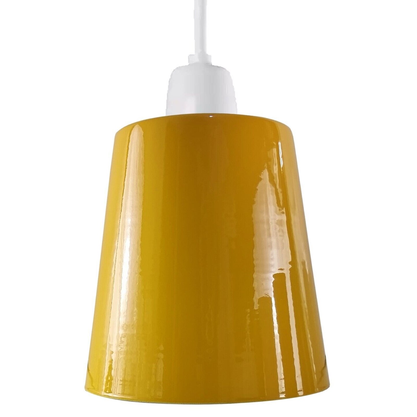 yellow lamp shade