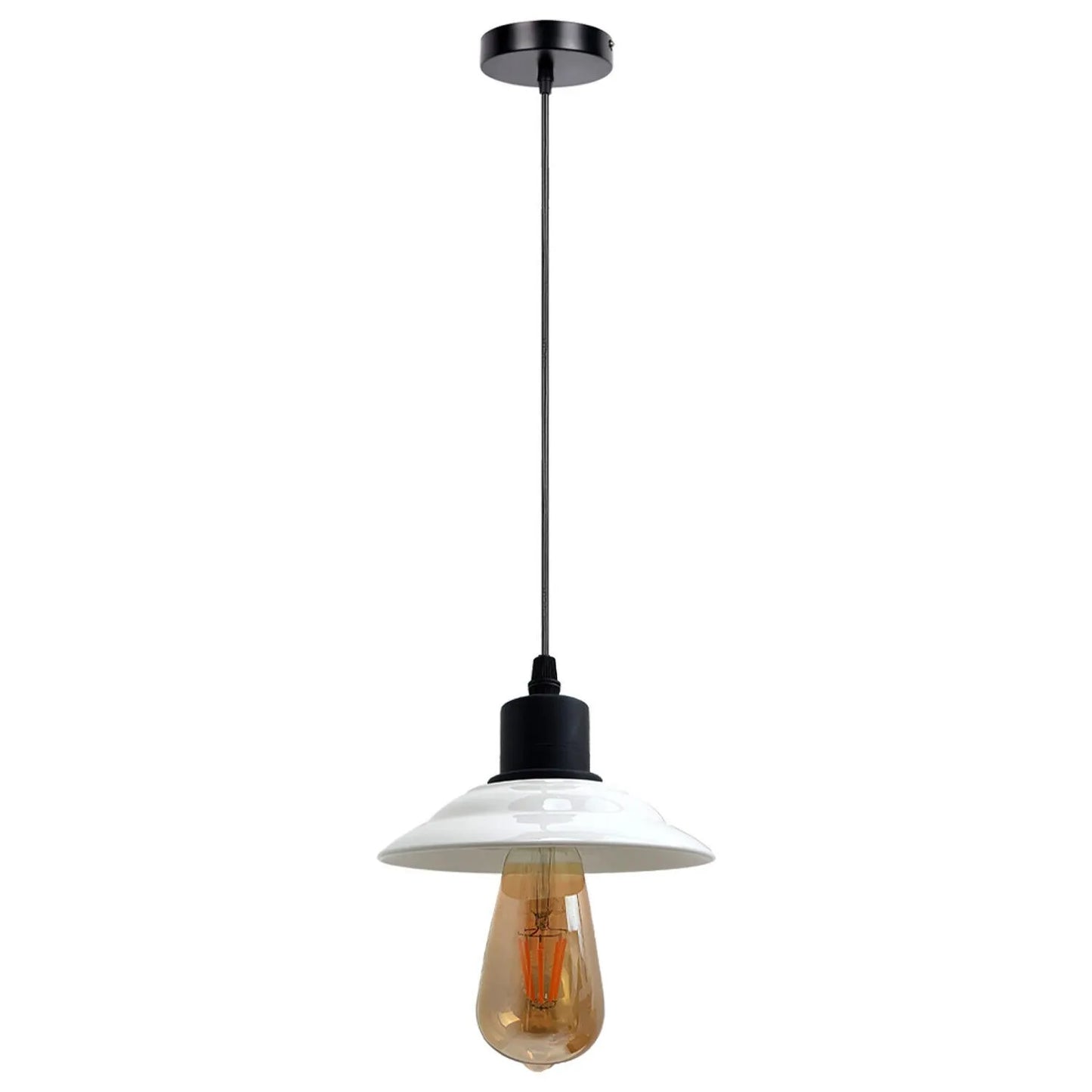 Ceramic Lamp Shade Cafe Hanging Ceiling Pendant Lighting
