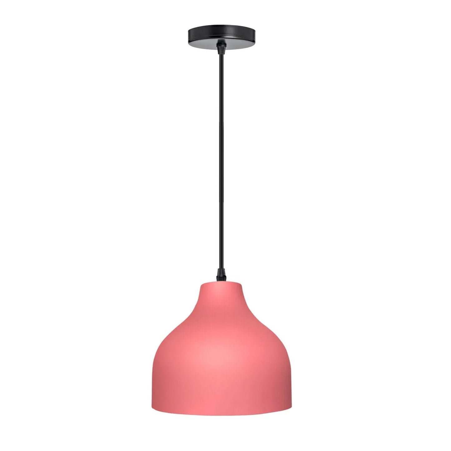 Modern 2Pack Metal Ceiling Pink Lamp Shade Pendant Light 