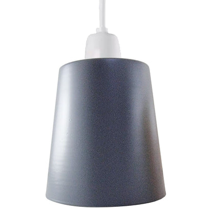 grey easy fit lamp shade